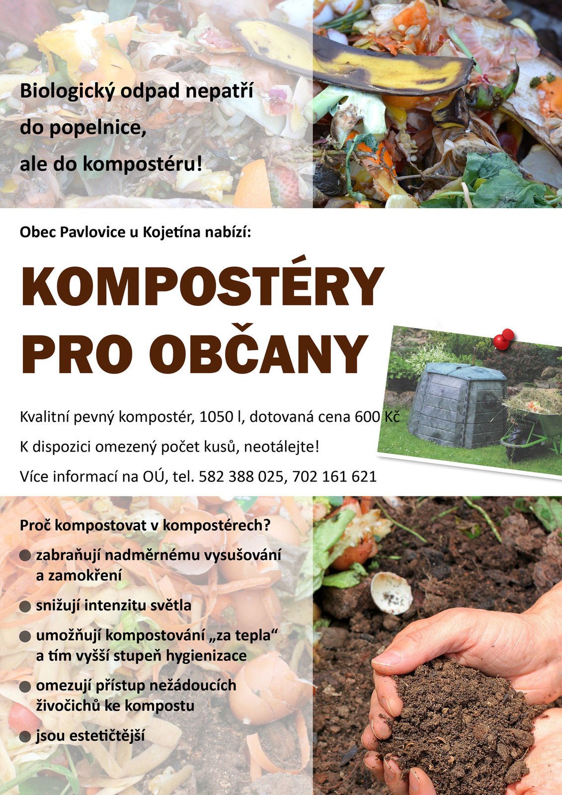 Kompostéry pro občany